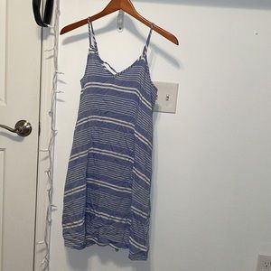 Blue and white cover up